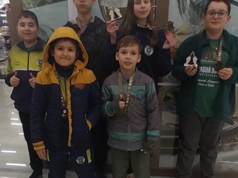 Nossos alunos marcaram presença no 16° Circuito de Xadrez Rápido do Colégio Froebel!